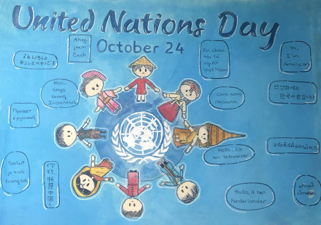 Học sinh Asian School hưởng ứng Ngày hội Liên Hiệp Quốc - United Nations Day 2021