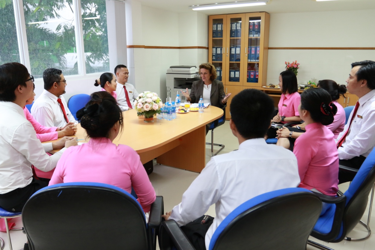 The Asian International School welcomed CIS representatives to visit the school in 2018-2019