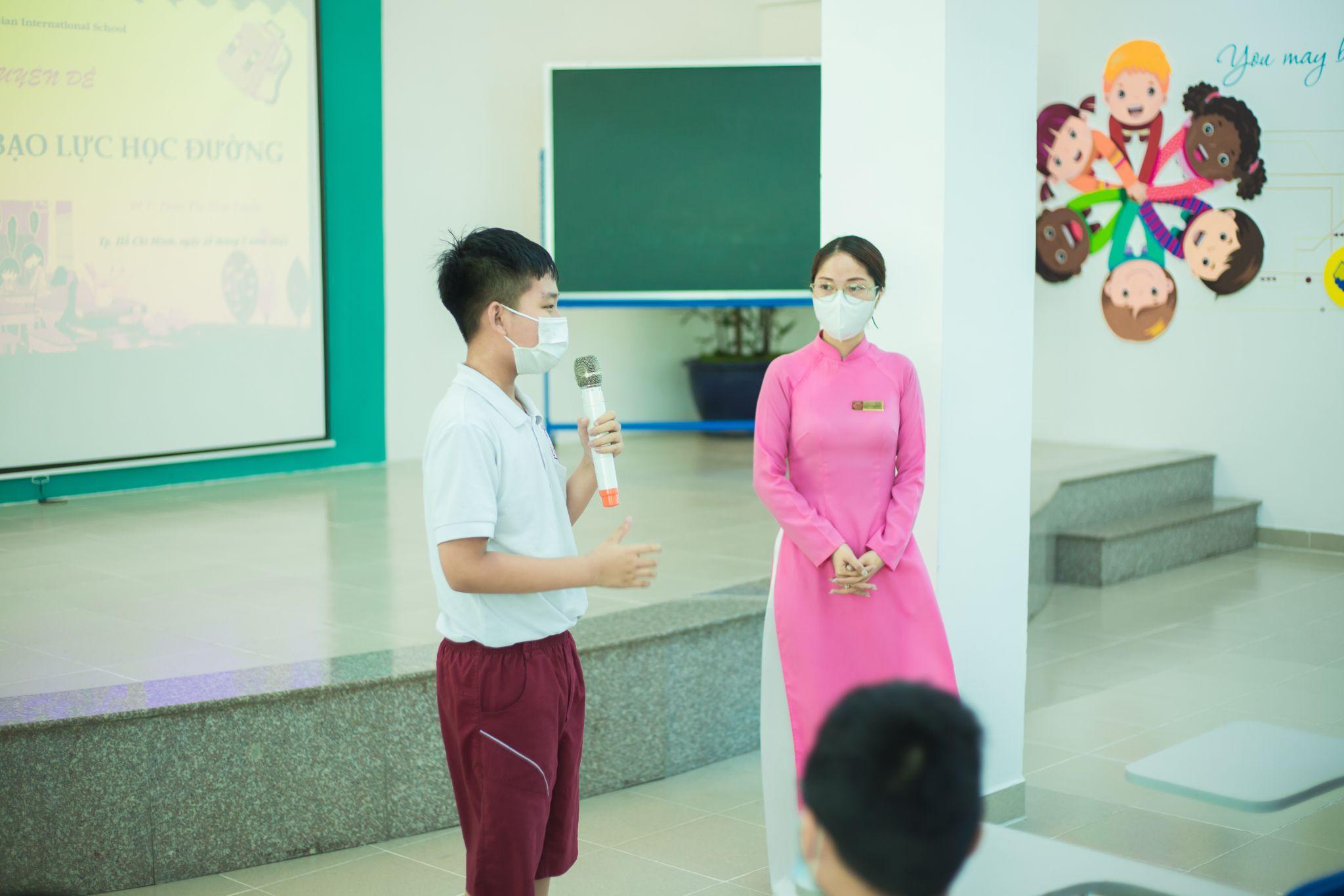 Anti-bullying seminars at the asian school