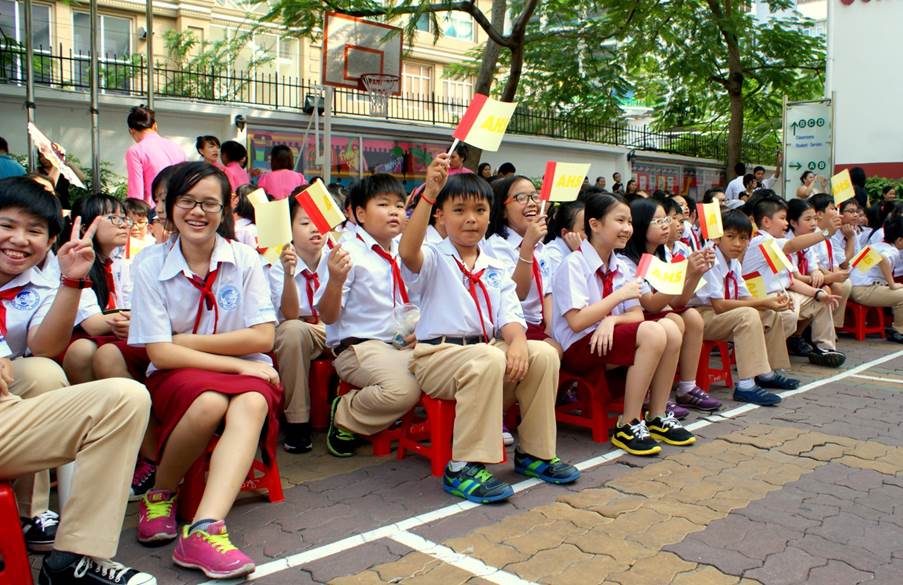  “Chùm ảnh ấn tượng về Lễ khai giảng của Trường Quốc tế Á Châu” - trải nghiệm hè thú vị của học sinh AHS