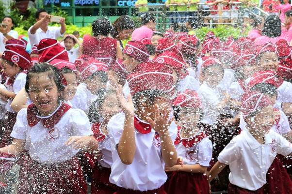 Ấn tượng ngày khai trường của học sinh Trường Quốc tế Á Châu