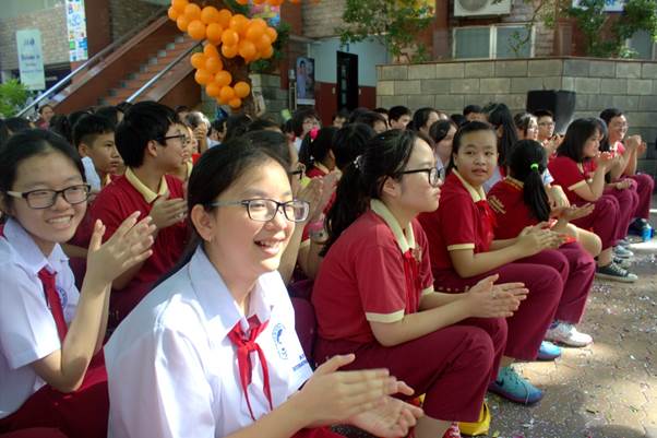 Ấn tượng ngày khai trường của học sinh Trường Quốc tế Á Châu