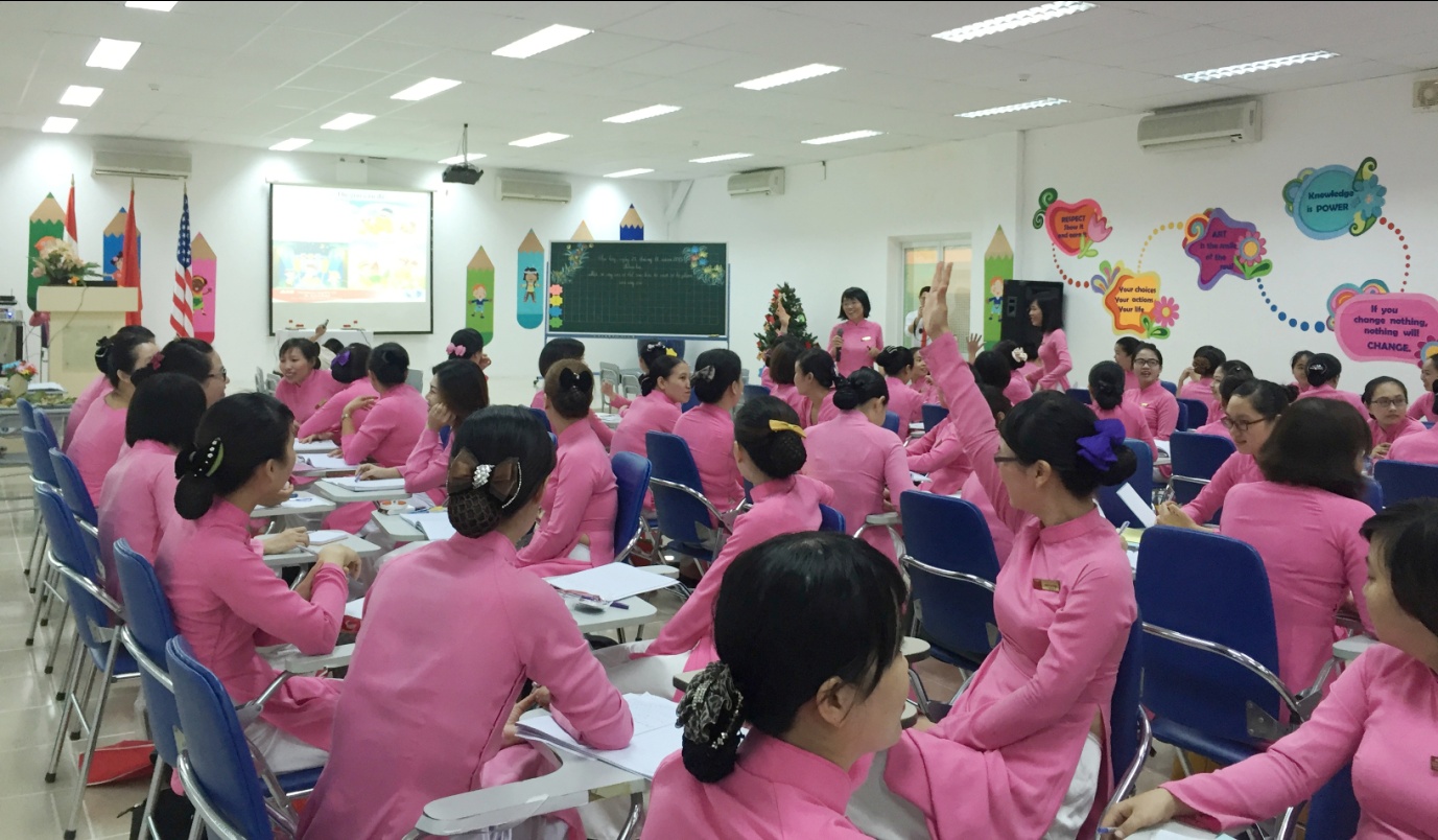 Hoạt động tập huấn giảng dạy chương trình Việt Nam năm học 2015-2016