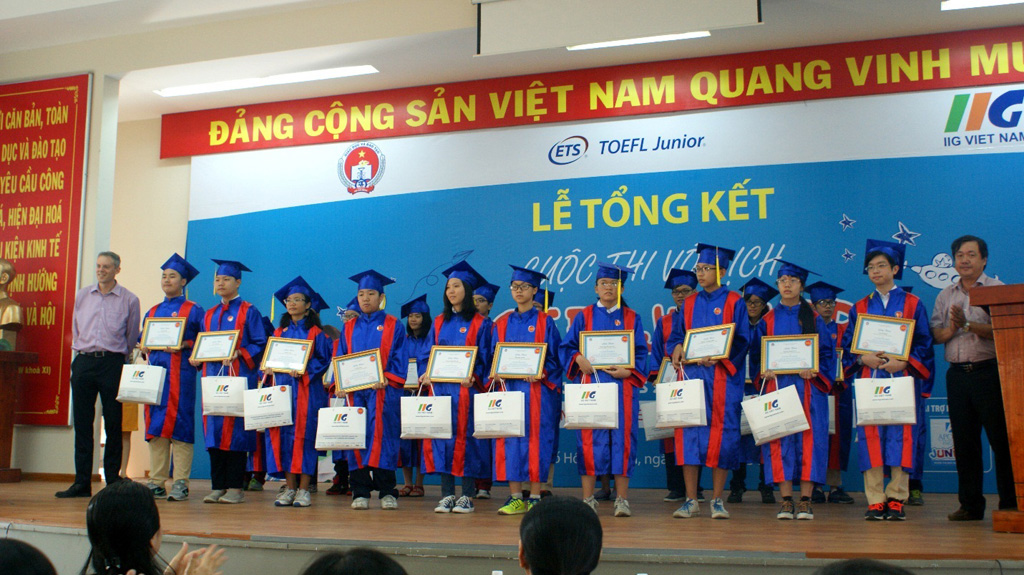 Trường Quốc tế Á Châu đạt thành tích xuất sắc trong cuộc thi “Vô địch TOEFL Junior 2014”