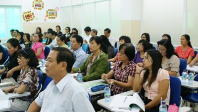 A District Level English Teaching Demonstration Took Place at AHS