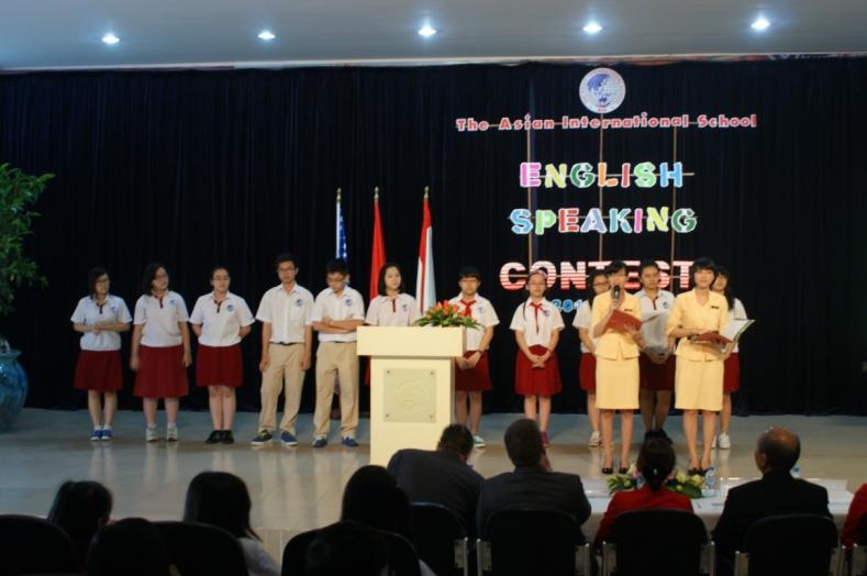 The English Speaking Contest 2012-2013