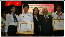 Lê Anh - giải ba quốc gia cuộc thi Microsoft Office Specialist World Championship 2013...