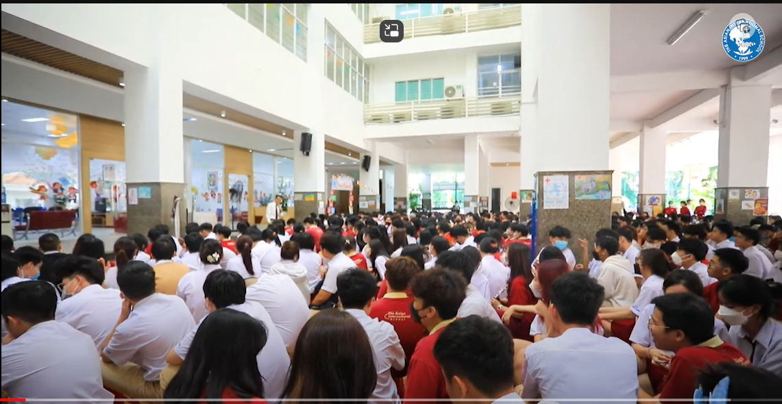 Conghoa Campus: Học sinh khối 9-12 được tư vấn về tình bạn và tình yêu