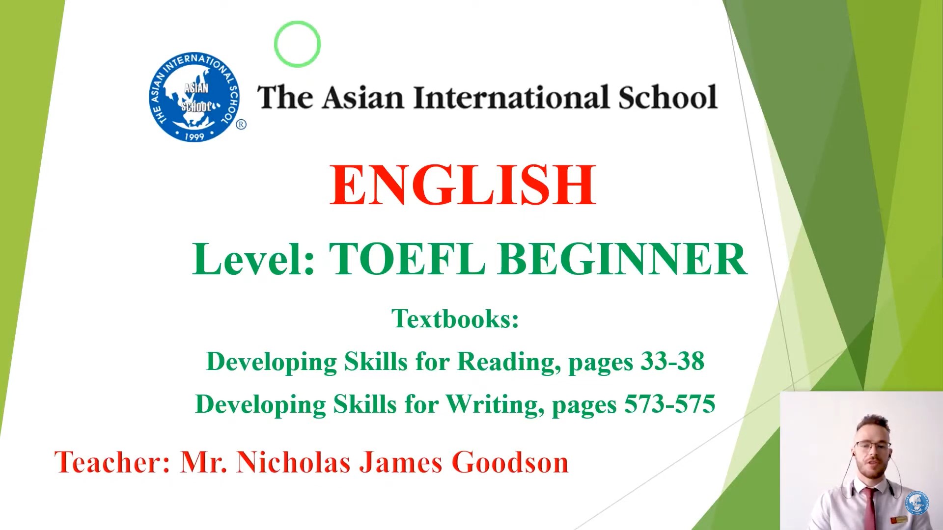 CHAPTER 1 - SKILL B: IDENTIFYING TOPICS AND PARAPHRASING | English - Toefl Beginner level